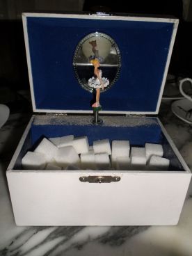 Sugar cube box